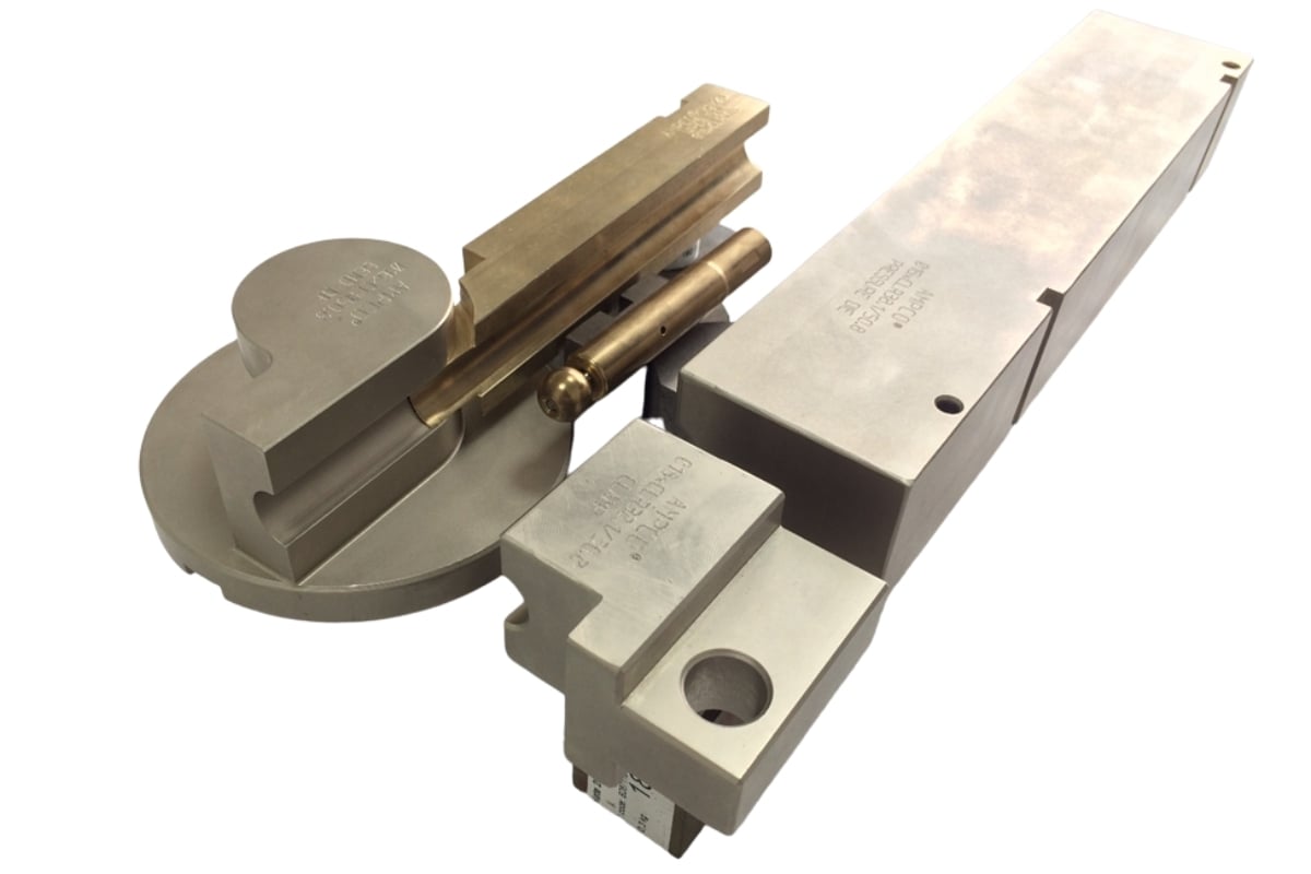 Assembled tube bending tooling set from AMPCO METAL