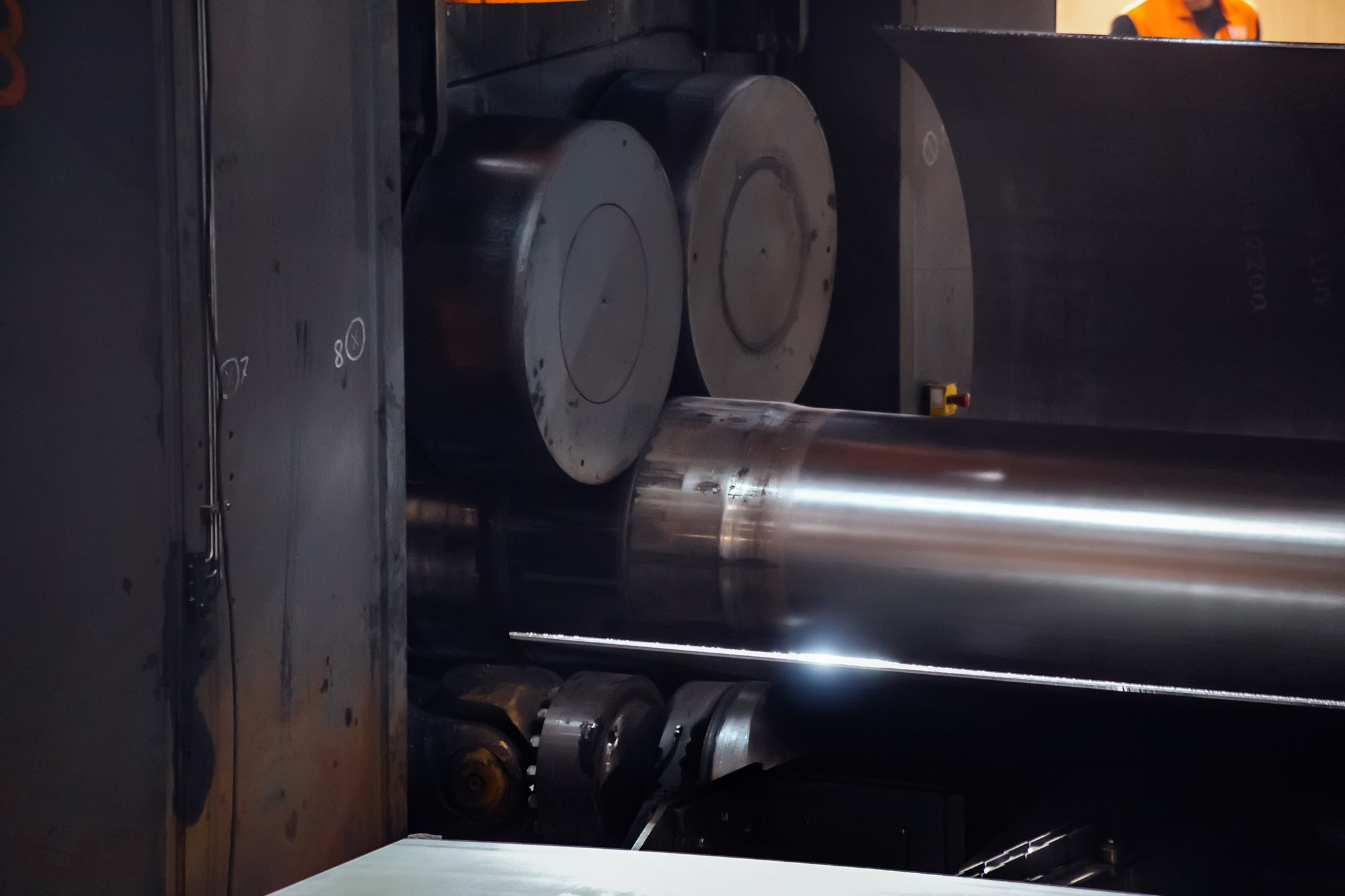Tube forming materials on the line