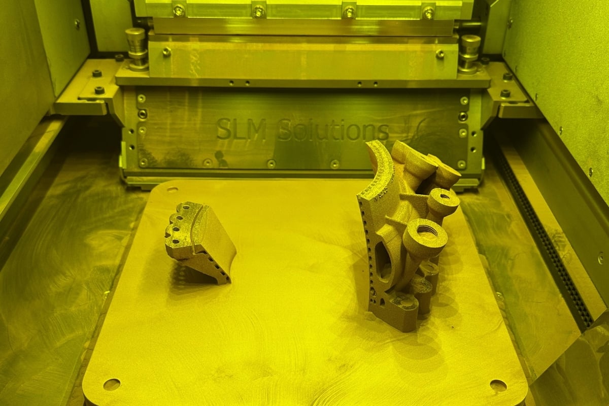 Finished 3-D printed parts