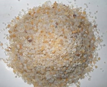 quartz sand detailed