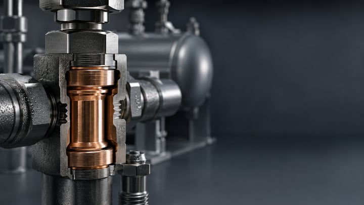 Hydrogen exposure route through a real component