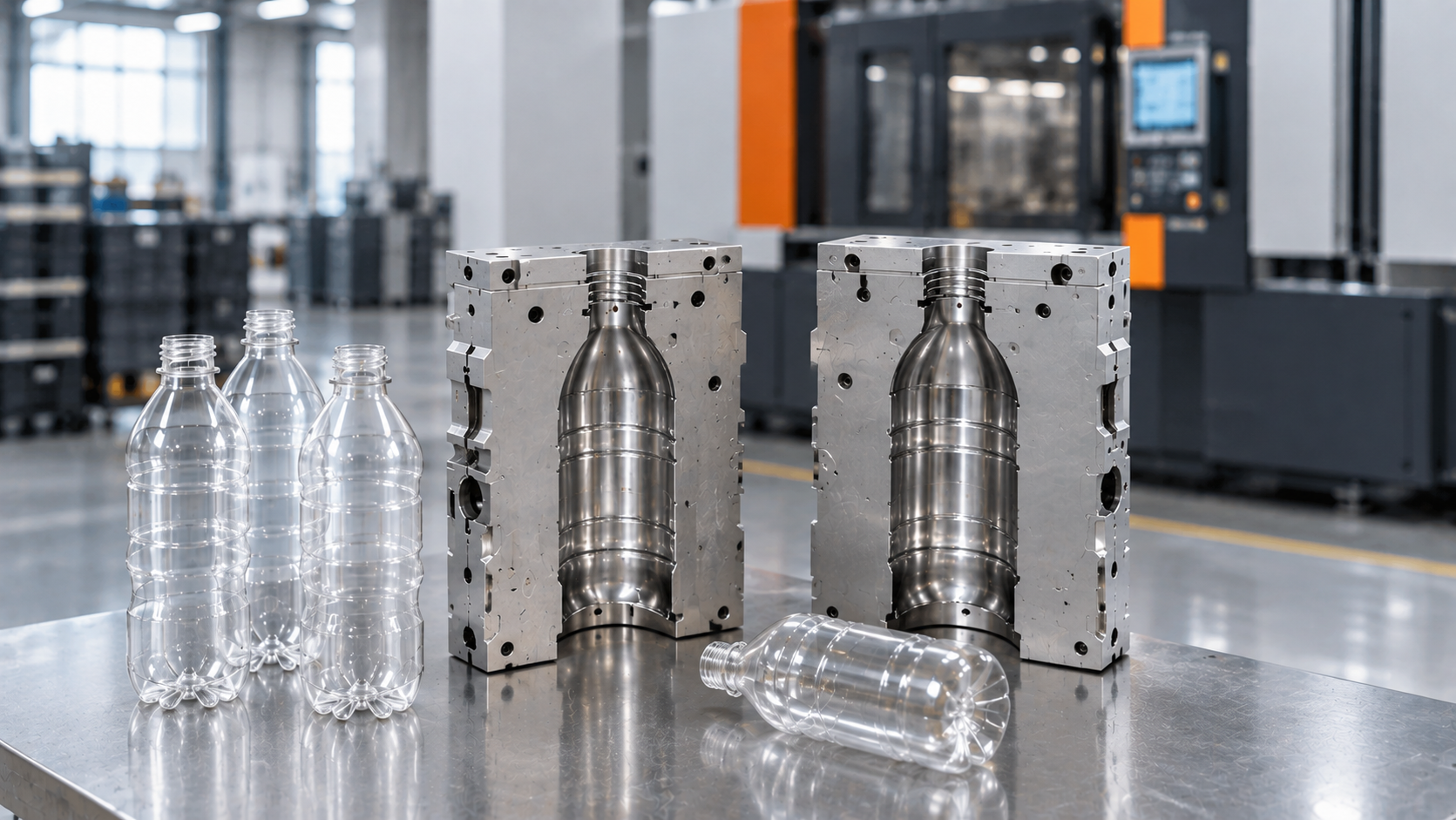 Industrial Moulds and Plastic Bottles