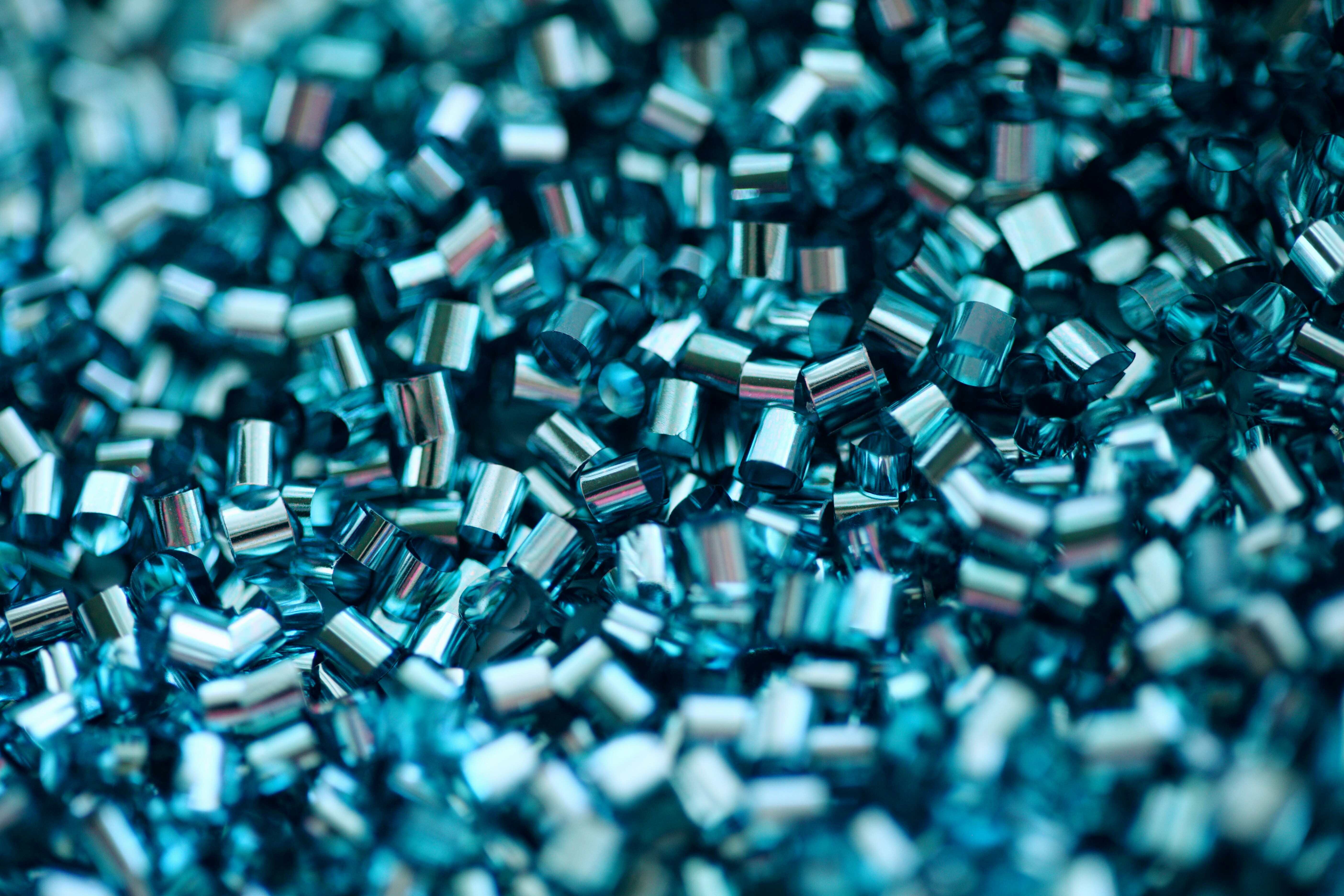  Example of granules that can be used in injection molding