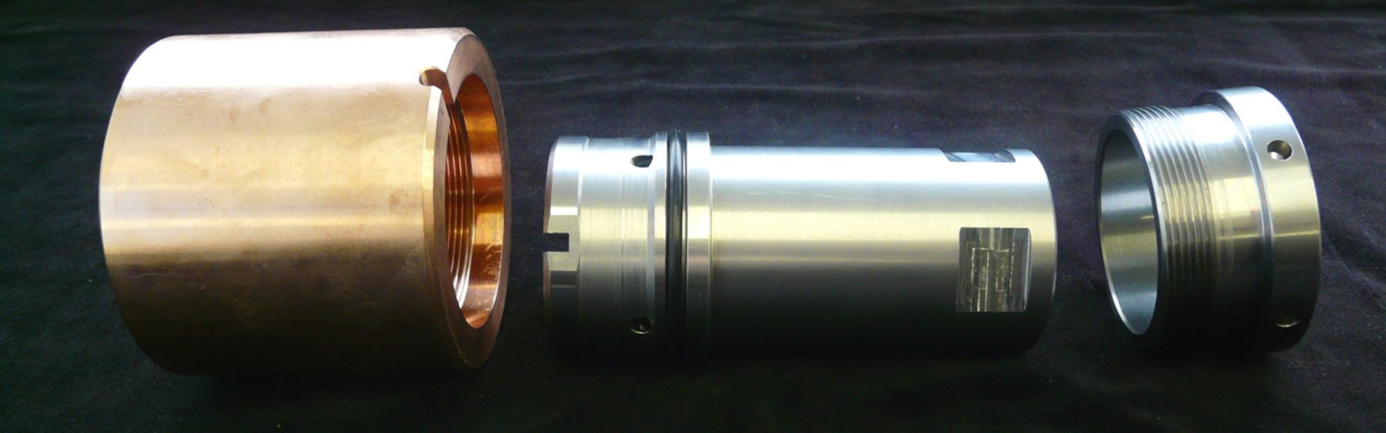 Piston system with adapter