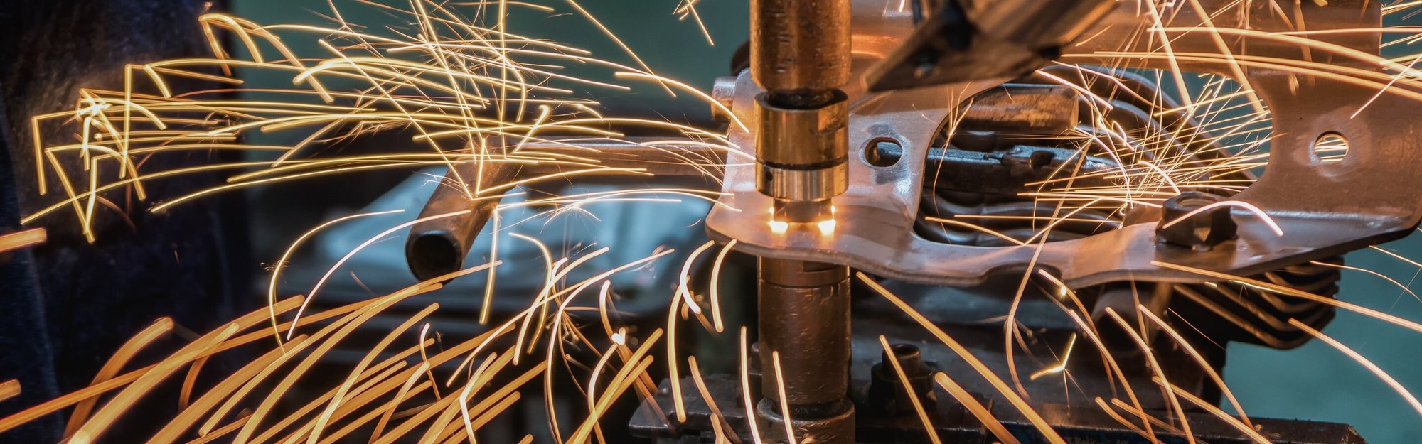 Resistance welding and many sparks