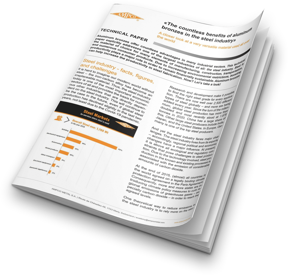 The countless benefits of aluminum bronzes in the steel industry