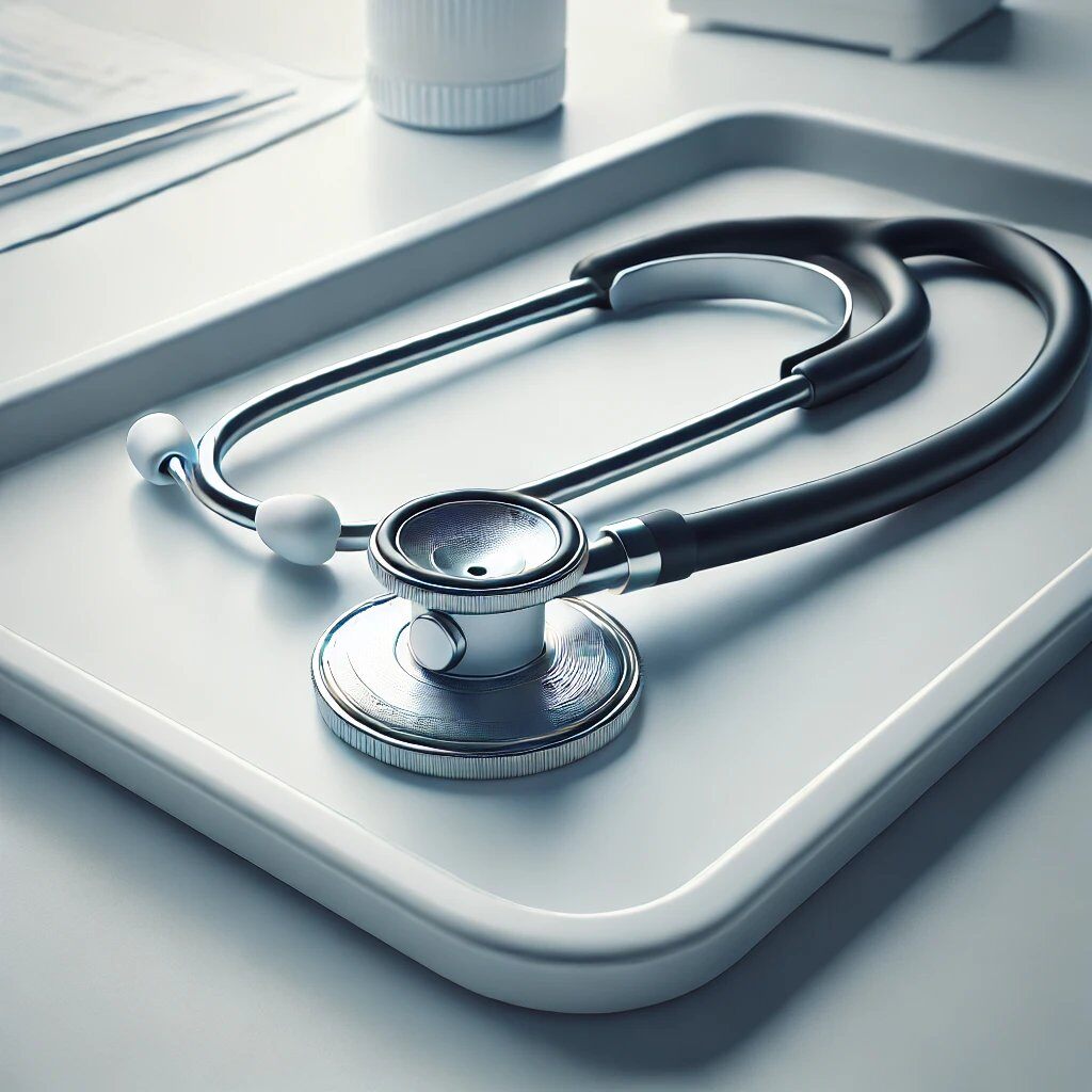 Anti-microbial plastics used in a health-care setting
