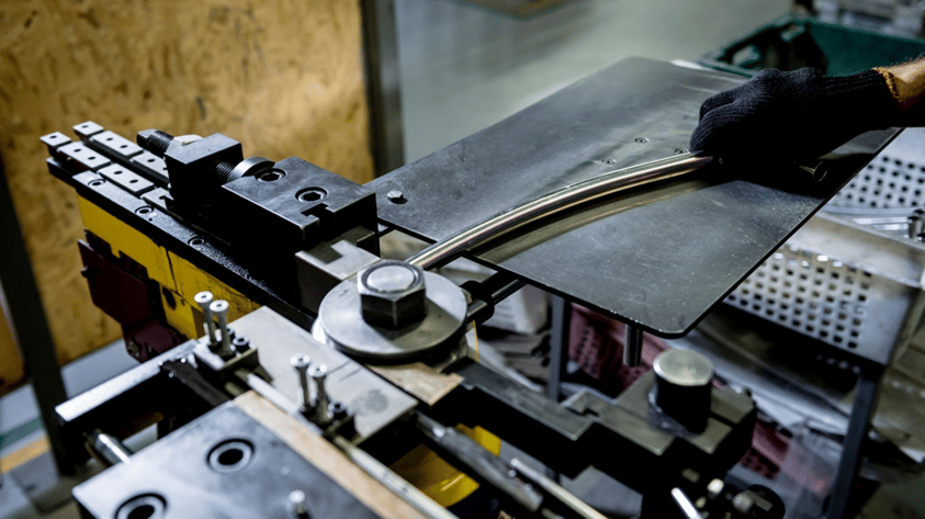 A modern rotary draw bending machine for steel tube bending