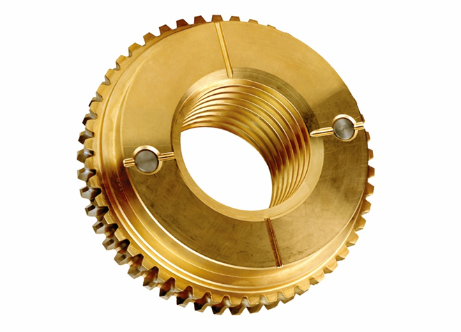 An AMPCO worm wheel