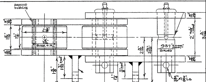 roller chain drawing new