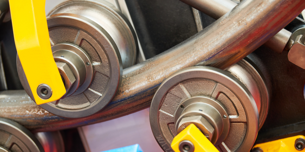 Metal forming – How do tubes get their shape?